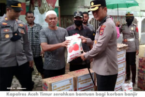 Korban Jiwa Banjir di Aceh Timur dapat Bantuan