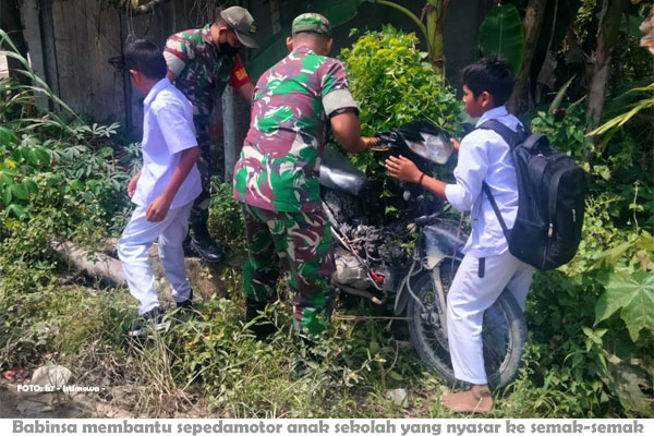 Sepmor Pelajar SMP Nyasar ke Sema-semak