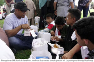 Pangdam IM Berbagi Kebahagiaan dengan Ribuan Anak Yatim