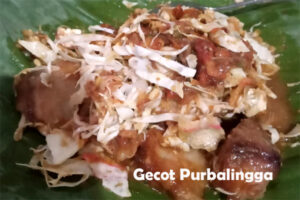 Tahu Gecot Makanan Khas Purbalingga