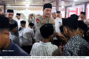 Hadiri Maulid di Darul Muta’alimin, Kapolda Ajak Santri Tangkal Penyebaran Covid-19