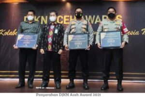 Polres Aceh Timur Raih DJKN Aceh Award 2021