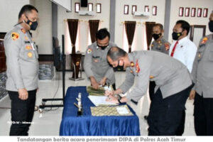 Polres Aceh Timur Kelola Anggaran Rp71 Miliar