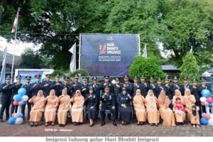 Imigrasi Sabang Peringati Hari Bakti Imigrasi