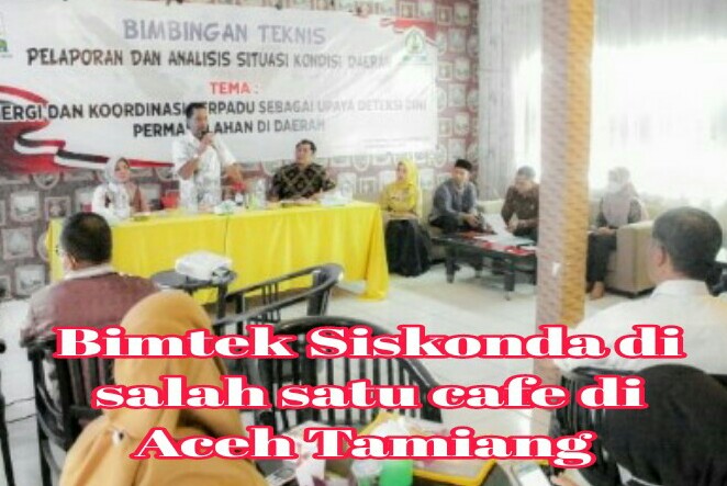 Bimtek Sikonda se Aceh di Aceh Tamiang