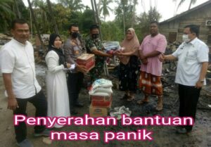 Bantuan Masa Panik Kebakaran Rantau Peureulak