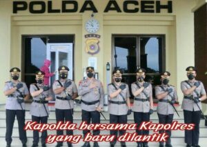 Kapolda Resmi Ganti Empat Kapolres di Aceh