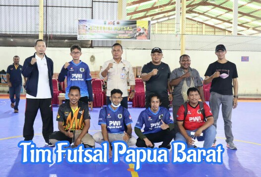 Hadapi Porwanas, PWI Papua Barat Gelar Eksebisi Futsal