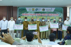 Pembebasan Ganti Rugi Tol Binjai-Langsa II