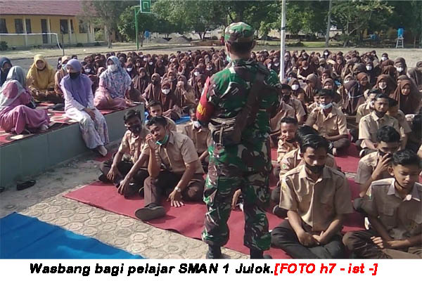 SMAN 1 Julok Dibekali Wasbang