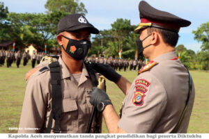 349 Anak Aceh Dididik Jadi Polri di SPN Seulawah
