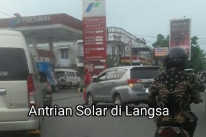 Pasokan Solar Tersendat di Langsa