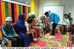 Puluhan Anak Operasi Bibir Sumbing di Aceh Timur