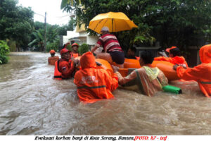 Dua Meninggal Akibat Banjir di Serang