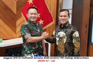 Fadhlullah Sampaikan Kodisi Aceh ke KSAD