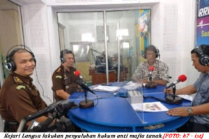 Kejari Langsa Penyuluhan Hukum Anti Mafia Tanah
