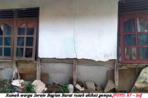 Seram bagian Barat di Rusak Gempa