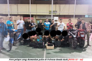 Polisi Ringkus 8 Pelajar Pencuri di SMPN 11