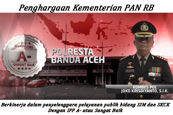 Menpan RB Beri Hattrick Penghargaan Polresta