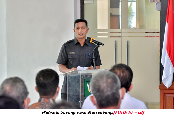 Sabang Gelar Musrenbang RKPK 2023