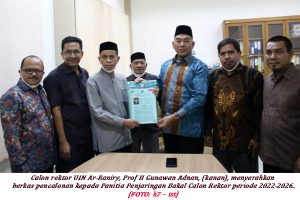 Daftar Calrek UIN, Prof Gunawan Diantar 6 Dekan