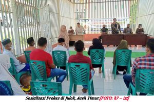 Muspika Julok Edukasi Protkes Covid-19