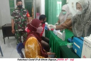 Sinergitas Koramil dan Puskesmas Birem Bayeun