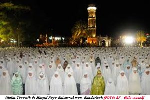 Keutamaan Shalat Tarawih Malam ke-1 Sampai ke-30