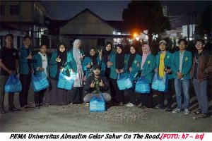 Pema Universitas Almuslim Gelar Sahur On TheRoad