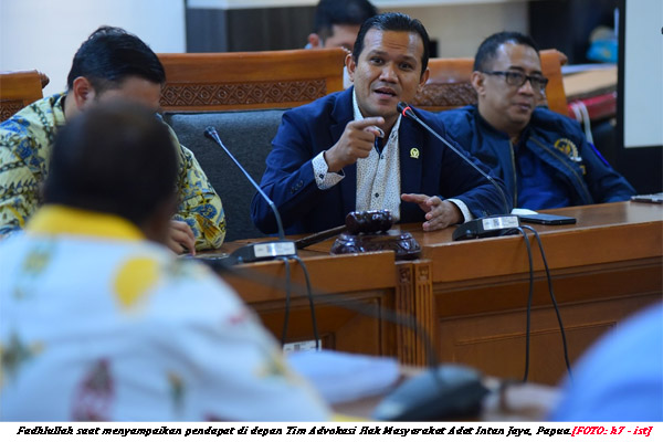 Komisi I DPR RI Ajak Papua Contoh Aceh
