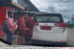 Wartawan dan LSM Gayo Lues Galang Dana