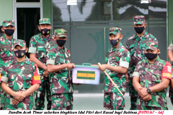 Dandim Aceh Timur Serahkan Bingkisan Dari Kasad | Halaman 7