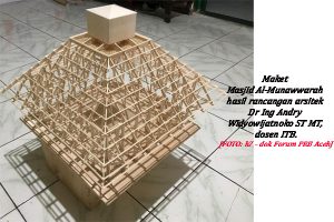 Aceh Bangun Masjid di Bekas Lokasi Gempa Mamuju