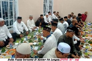 PA Langsa Gelar Bukber dan Santuni Anak Yatim