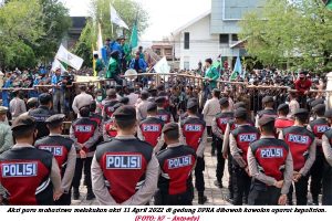 Aksi 11 April di Aceh Berjalan Tertib