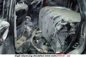 Warga Pidie Terbakar dalam Mobil Saat Isi BBM