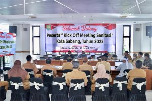 Kick of Meeting Sanitasi di Kota Sabang