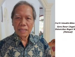 Prof Zainuddin, Guru Besar Linguistik Pertama asal Gayo
