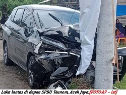 Sehari Dua Laka Lantas Terjadi di Aceh Jaya