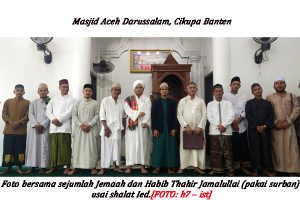 Masyarakat Aceh Perantauan Shalat Ied di Masjid