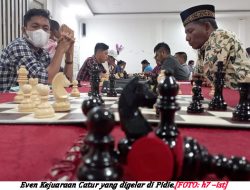 Kejuaraan Catur Aceh 2022 Segera Bergulir