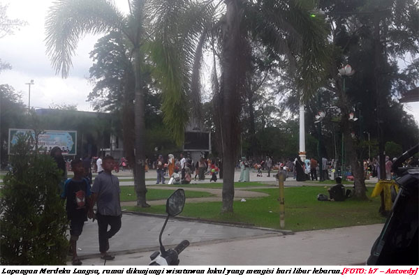 Lapangan Merdeka Langsa Destinasi Wisata Favorit Pada Liburan Idul Fitri