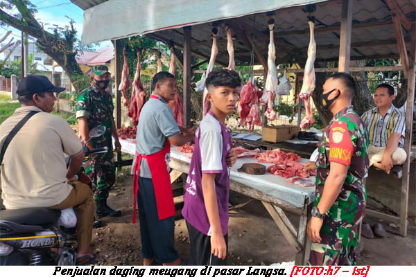 Daging Meugang di Langsa dan Aceh Timur Tutup dengan Rp180 Ribu/Kg