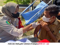 Polda Aceh bersama Unida Gelar Vaksinasi