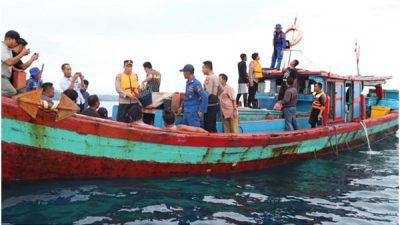 Bom Ikan di Perairan Simeulue, Tiga Kapal asal Sibolga Ditangkap Polisi