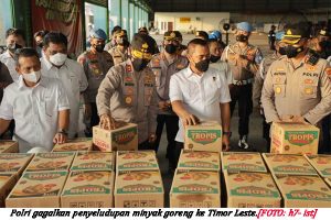 Polri Gagalkan Ekspor Delapan Kontainer Migor