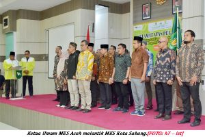 MES Sabang Dilantik, Ini Harapan Walikota Sabang
