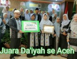 Aceh Tamiang Juara I Da’i se Aceh