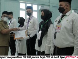 183 CPNS Aceh Jaya Resmi Jadi PNS