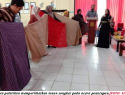 Aceh Tamiang Miliki 25 Motif Tenun Songket yang Dipatenkan